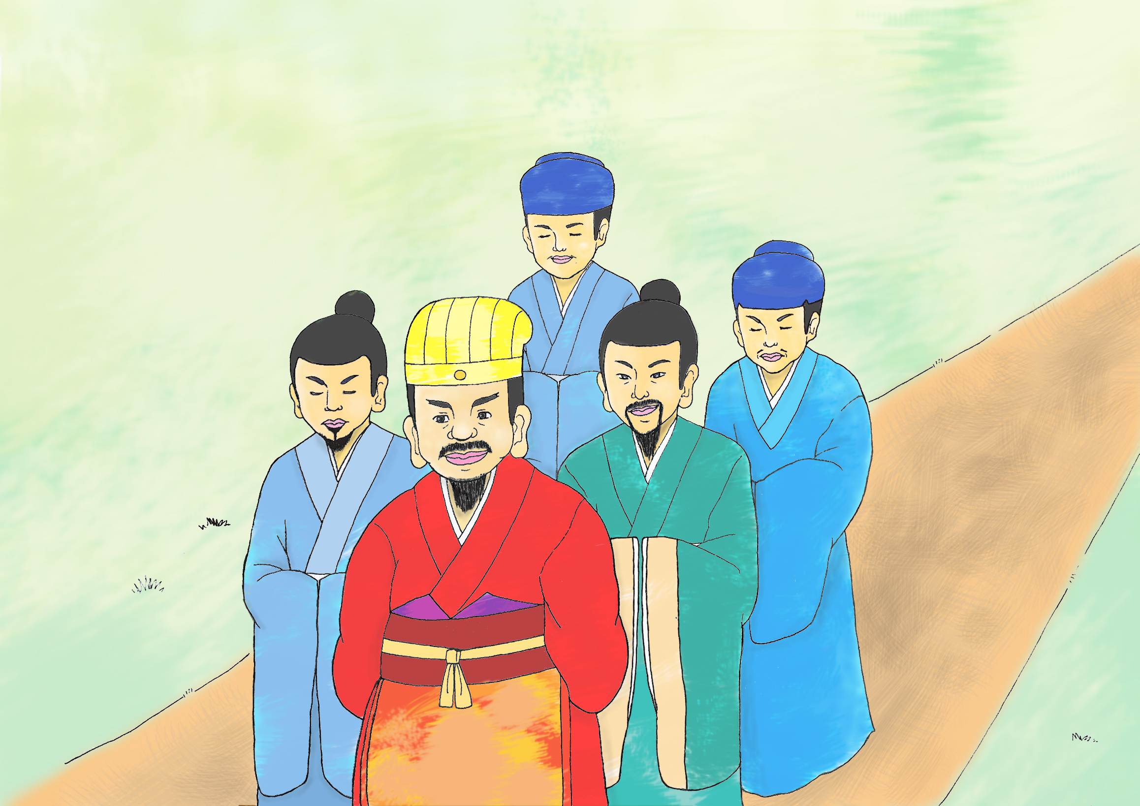 かつての都、ウドン